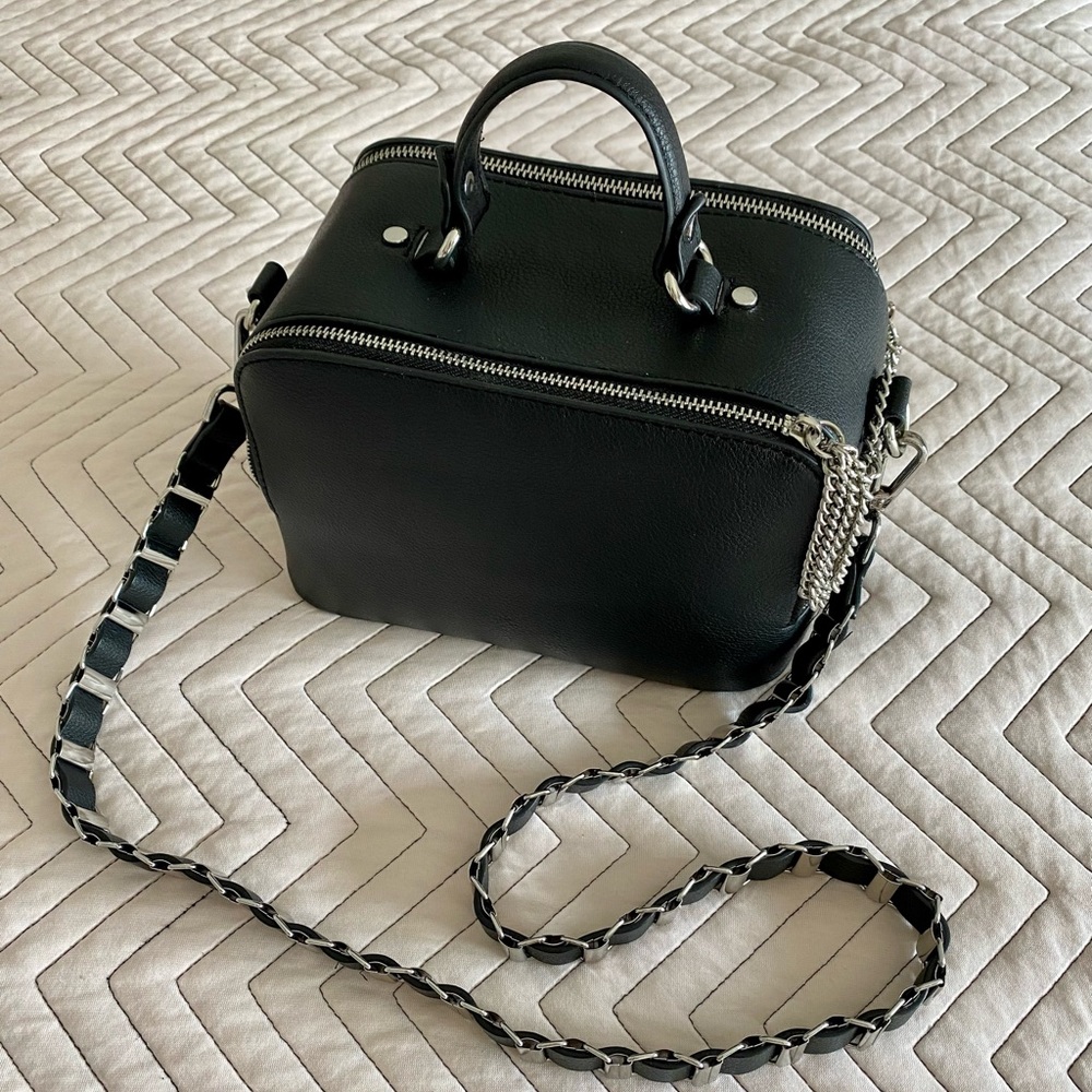 Zara crossbody bag black